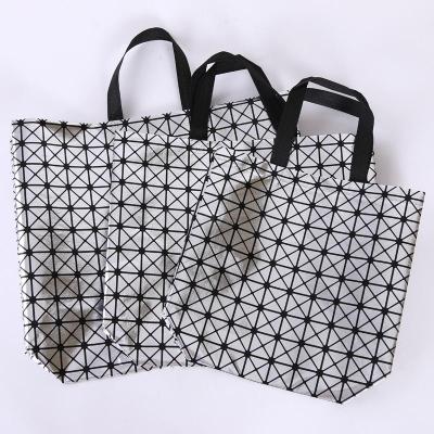 Two-color Twill non-woven bag tote bag costume Multi -specification Shopping bag printing Advertising Logo