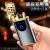 New Touch-Sensitive USB Charging Dual-ARC Power Display Metal Wood lighter
