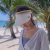 Straw Hat Women's Summer Handmade Pearl Beach Grass Topless Hat Women's Sun-Proof Sun Hat Korean Style Internet Celebrity Peaked Cap