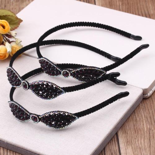 pudding station ornament stall headband female face washing hair accessories korean rhinestone barrettes hairpin bangs clip headband