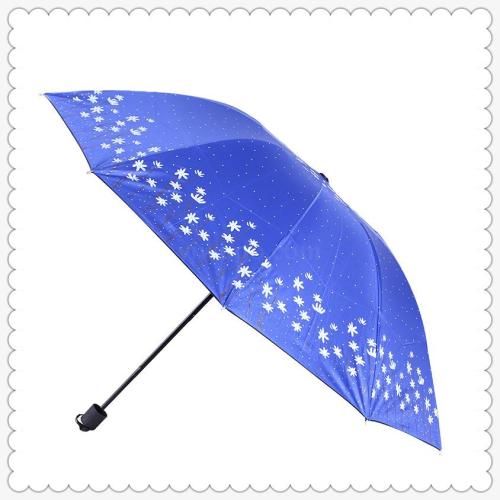 sunny umbrella large ten-bone plus-sized reinforced sun protection umbrella uv protection vinyl umbrella double dual-use folding