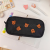 Korean Ins Girl Heart Web Celebrity Renewed Bear Pen Bag Student Simple Big easy Canvas Stationery Bag Makeup Bag