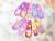 Korean Style Sweet Mermaid Print BB Clip Cartoon Baby Fringe Hairpin Child Student Cute Candy Color Hair Clip