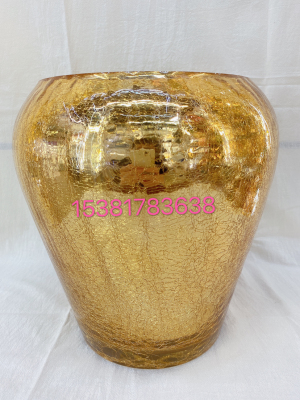 Middle East Golden Vase Decoration Crafts