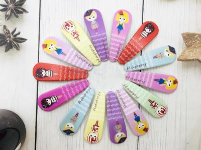 Korean Style Sweet High-End Printing BB Clip Cartoon Baby Fringe Hairpin Child Student Cute Candy Color Hair Clip