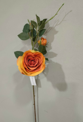 Single 3-head Paris rose imitation flower artificial flower furniture hotel wedding decoration