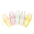 South Korea Imported High-Grade INS Transparent Candy Color Cross Internet Celebrity Grip Hair Clip Bath Acrylic Head Clip