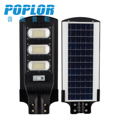 LED Solar Lamp Head 150W Radar sensor light Control Road Street Lamp Courtyard Street lamp has been approved by community Street