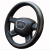 Car anti-skid sweat absorption genuine cowhide linwen steering wheel cover layer a leather car handle cover