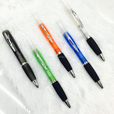 3.5mm Plastic Pp Alcohol Disinfectant Spray Antibacterial Ballpoint Pen Student Portable Travel Pack Can Be Recycled