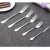 Stainless Steel Tableware Spoon Set Steak Western Tableware Creative Soup Spoon Tableware Set Customizable Logo