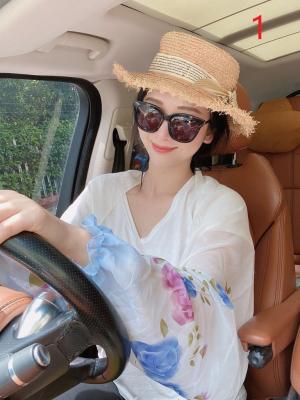 The Sun protection sleeve street stand essential Chiffon printing drive bike outshakily with Sun protection clothing manufacturers direct a surrogate hair