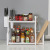 Multi-functional double layer storage rack Kitchen contains rack cutting board rack Kitchen features storage rack