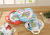 Children's Toilet Cushion Baby Cushion Babies' Potty Ring Toilet Seat Cushion Thickened Fleece Warm Pad