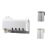 Toothbrush holder, the set of non -'m plastic automatic squeezing toothpaste toilet Toothbrush holder wall hanging multi - function
