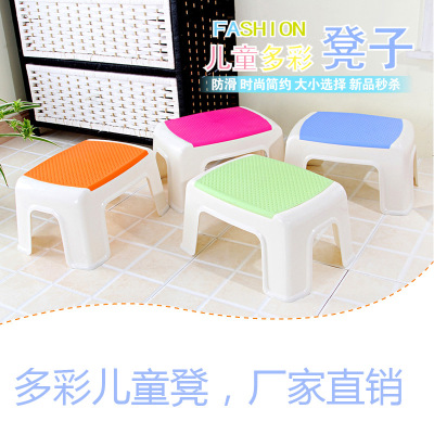 baby chair Household Plastic Children's Stools for shoe STOols Kindergarten small stools small Bench foot Stools