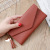 Female long fashion Korean student Wallet fashion simple love Tassel buckle Wallet