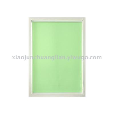 Curtain bathroom waterproof bathroom lift kitchen window shade roll type hand pull install louver curtain