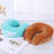 Factory Direct Sales Super Soft Travel out Student Siesta Cushion Modern Simple and Fashionable Color Pillow Wholesale