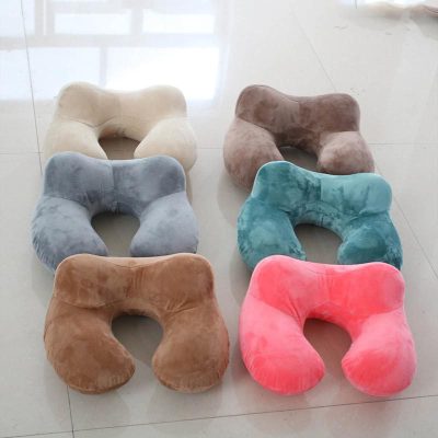 Manufacturers supply inflatable Neck inflatable for outdoor travel inflatable pillow