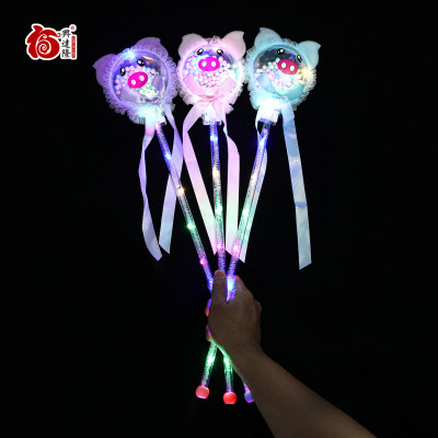 Web celebrity, a children's Magic Wand, is a new hit at the night Market