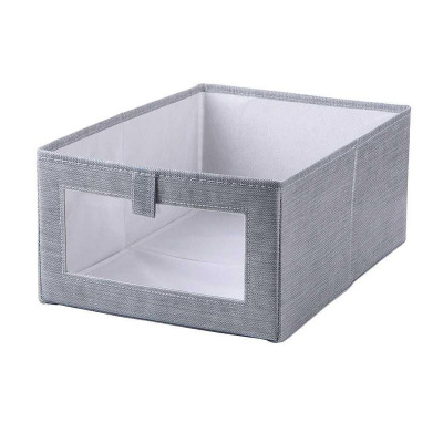 Foldable Cotton And abric Storage Box Organizer Storage BoxLinen F