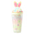 New Internet Celebrity Ice Cream Cup Girls Summer High-Looking Creative Trendy Cute Refrigeration with Straw Crushed Ice Cup