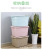 Spot Supply Plastic Storage Box with Wheels Colorful Plastic Storage Box Gift Suitcase Wholesale Storage Box Wholesale
