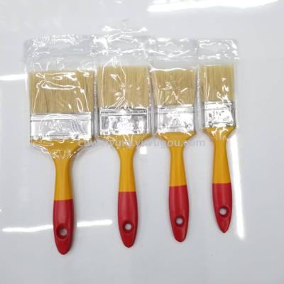 Brush Paint Brush Plastic Handle Paint Brush Factory Direct Sales