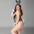 Upgraded onesie mesh clothing lace patchwork large sexy Bunny role - playing uniforms enticement spot