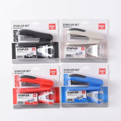 Manufacturers direct LOGO customization color stapler kit 12# stapler