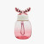 Nordic Style Antler Glass Cute Female Student Portable Mini Small Water Cup Exquisite Beautiful Fresh Portable Cup