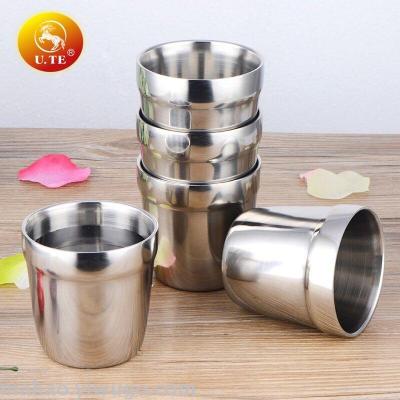 Double 304 stainless steel cup