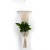 Nordic Style Hand-Woven Wall Hanging Flower Pot Hanging Net Pocket Wall Hangings Hanging Basket Bohemian Wall Hanging Ms7225