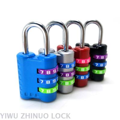 High quality 3 digits Combination Lock,Luggage Lock ,Promotional Lock ,Combination Padlock