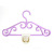 Contemporary and Contracted Plastic grocery Purple Hangers Source of Origin