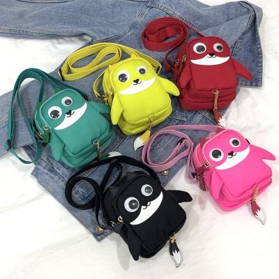 Wholesale 2019 new cross-body bag Girl Harajuku Duck bag chicken dinosaur cute one-shoulder children's bag