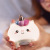 Creative Little Monster Silicone lamp USB charging cute cute unicorn silicone lamp patted light little night light