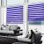 Sunshade Rainbow Curtain Soft Gauze Curtain Double Roller Blind Circulation Curtain Study Office Curtain Factory Cortina Duo Roller