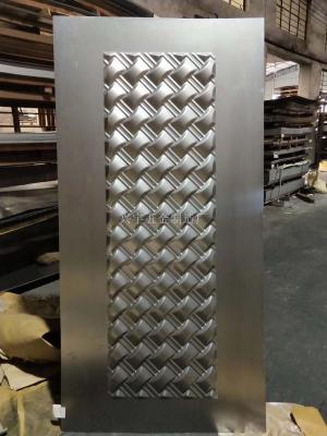 embossed Door Panel Stamped Cold Rolled Steel Door Skin 1.2mm mould steel skin  