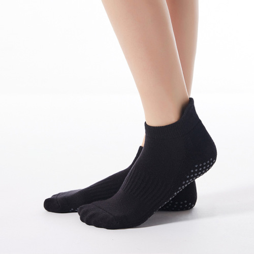 Factory Direct Sales Yoga Socks Women‘s Non-Slip Floor Socks Shock Absorption Terry-Loop Hosiery Thickened Fitness Sports Trampoline Dance Cotton Socks