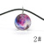 European and American AliExpress Cross-Border Men's and Women's Necklaces Starry Sky Luminous Glass Ball Luminous Ornament Light Absorbing Night Sky Earth Planet