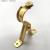 Factory Direct Sales Curtain Rod Bracket Silver Iron Single Bracket Furniture Hardware Accessories