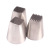 Square decorated expressions using 3 pieces cream cookies stainless steel cake decoration DIY baking tools 3 PCS