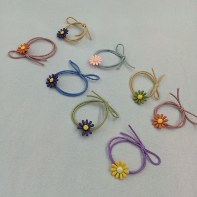 Super hot Daisy elastic rubber band is popular for children and adults