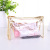 Transparent COSMETIC PVC toiletry bag Is Korean COSMETIC BAG PVC Transparent TOILetry bag wholesale