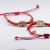 Courage Kexia good luck bracelet hand-woven stall goods 2 yuan store small ornaments red rope creative hand rope