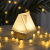 Creative LED silica gel small night light decoration sound control touch clap lamp bedside charging small night light