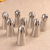 8 piece laminate nozzle set the torch ball one step in place cream rose 304 stainless steel cake baking tool