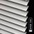 Aluminum Alloy Color Matching Track Louver Curtain Finished Waterproof Bathroom Office Office Building Factory Workshop Curtain